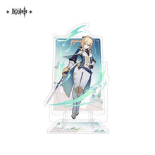 Load image into Gallery viewer, Genshin Impact Genius Invokation TCG Themed Acrylic Phone Holder Preorder

