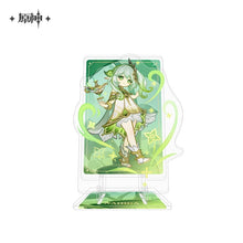 Load image into Gallery viewer, Genshin Impact Genius Invokation TCG Themed Acrylic Phone Holder Preorder

