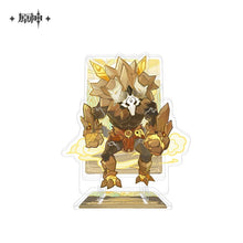 Load image into Gallery viewer, Genshin Impact Genius Invokation TCG Themed Acrylic Phone Holder Preorder

