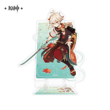 Load image into Gallery viewer, Genshin Impact Genius Invokation TCG Themed Acrylic Phone Holder Preorder
