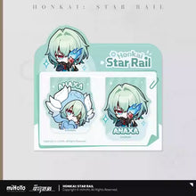 Load image into Gallery viewer, Honkai: Star Rail Pom-Pom Exhibition Hall Themed Soft Magnetic Bookmark Preorder
