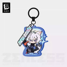 Load image into Gallery viewer, Zenless Zone Zero New Eridu Themed Criminal Investigation Special Response Team Chibi Acrylic Character Pendant
