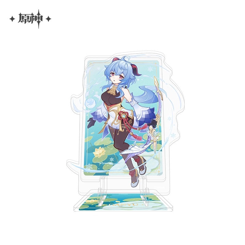 Genshin Impact Genius Invokation TCG Themed Acrylic Phone Holder Preorder