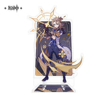 Load image into Gallery viewer, Genshin Impact Genius Invokation TCG Themed Acrylic Phone Holder Preorder
