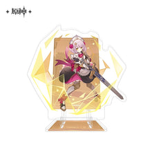 Load image into Gallery viewer, Genshin Impact Genius Invokation TCG Themed Acrylic Phone Holder Preorder
