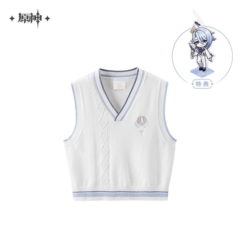 Genshin Impact Kamisato Ayato Themed Knitted Vest Preorder