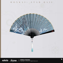 Load image into Gallery viewer, Honkai: Star Rail Feixiao Themed Folding Fan Preorder
