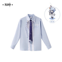 Load image into Gallery viewer, Genshin Impact Kamisato Ayato Themed Tie Shirt Preorder
