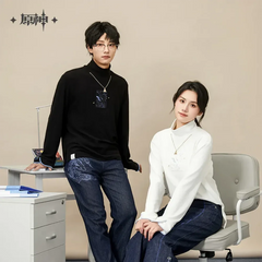 Genshin Impact Ganyu Themed Turtleneck Sweater Preorder