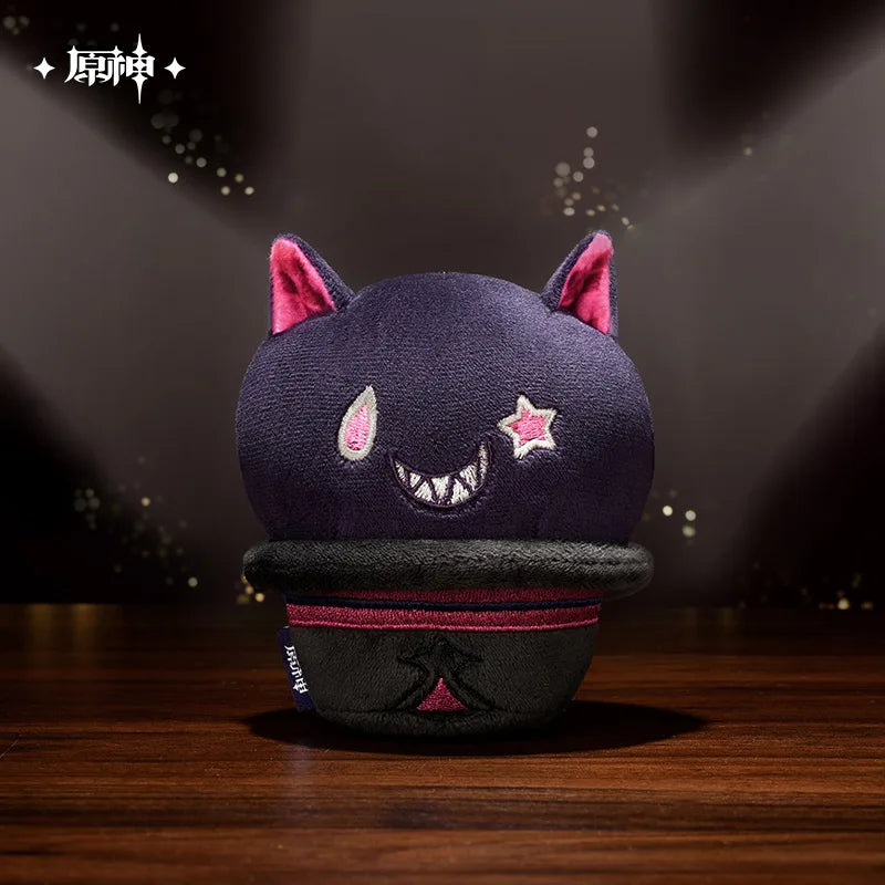 Genshin Impact Lyney Grin-Malkin Cat Plush Keychain