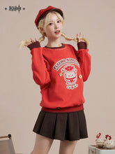 Load image into Gallery viewer, Genshin Impact Klee Themed Plush Sweater Preorder
