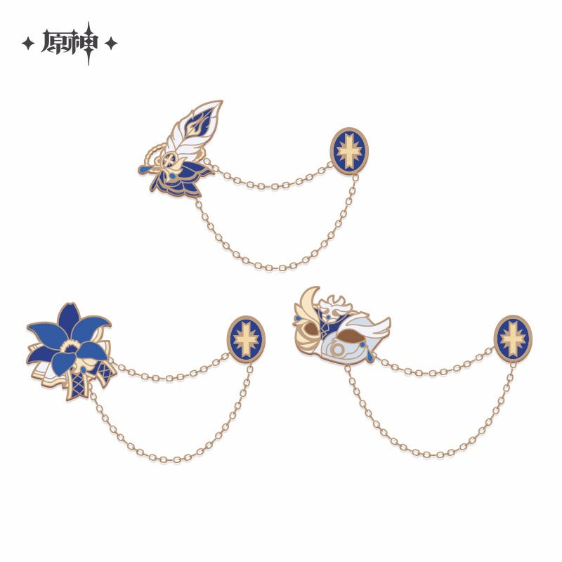 Genshin Impact Noblesse Metal Brooch