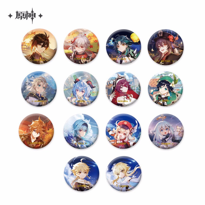 Genshin Impact World Of Genshin Themed Badge