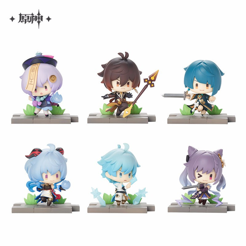 Genshin Impact Battlefield Themed Liyue Blind Box Figure