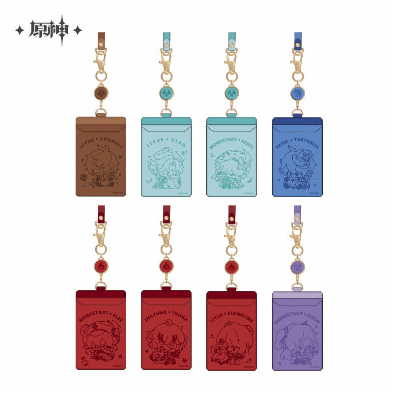 Genshin Impact PU Leather Card Holder