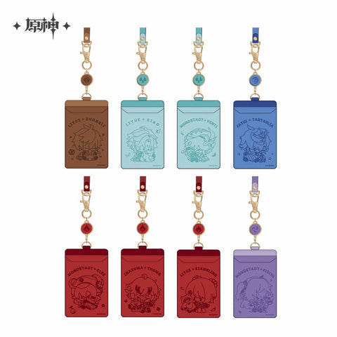 Genshin Impact PU Leather Card Holder