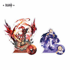 Genshin Impact Diluc Red Dead Of Night and Fischl Ein Immernachtstraum Merchandise