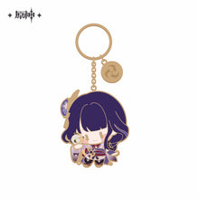 Load image into Gallery viewer, Genshin Impact Metal Keychain Multiple Characters

