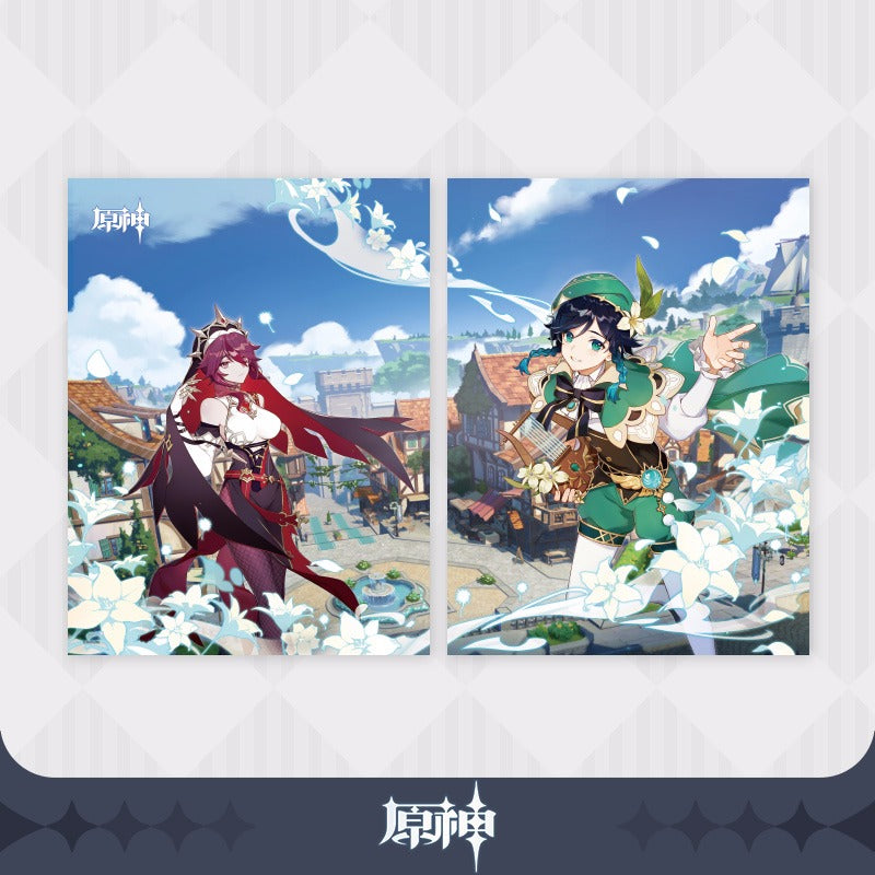 Genshin Impact Clear File Folder Sleeve
