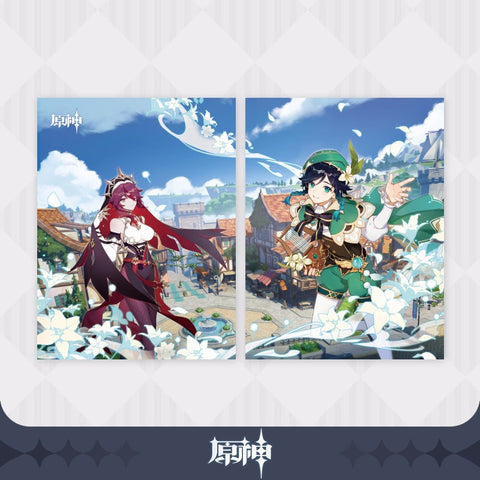 Genshin Impact Clear File Folder Sleeve