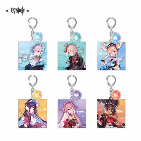 Genshin Impact 2022 Online Concert Series Character Keychain