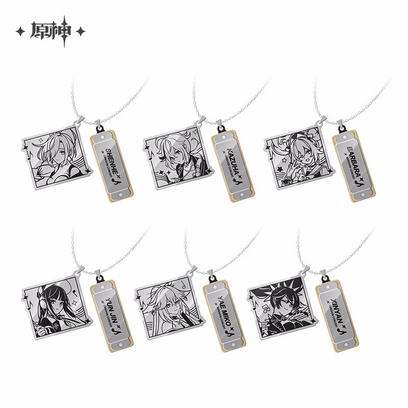 Genshin Impact 2022 Online Concert Series Character Necklace