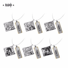 Load image into Gallery viewer, Genshin Impact 2022 Online Concert Series Character Necklace
