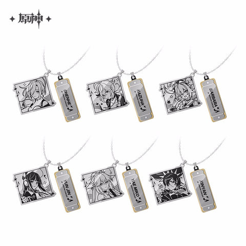 Genshin Impact 2022 Online Concert Series Character Necklace