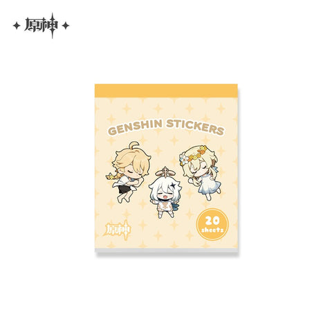 Genshin Impact Sticker Book
