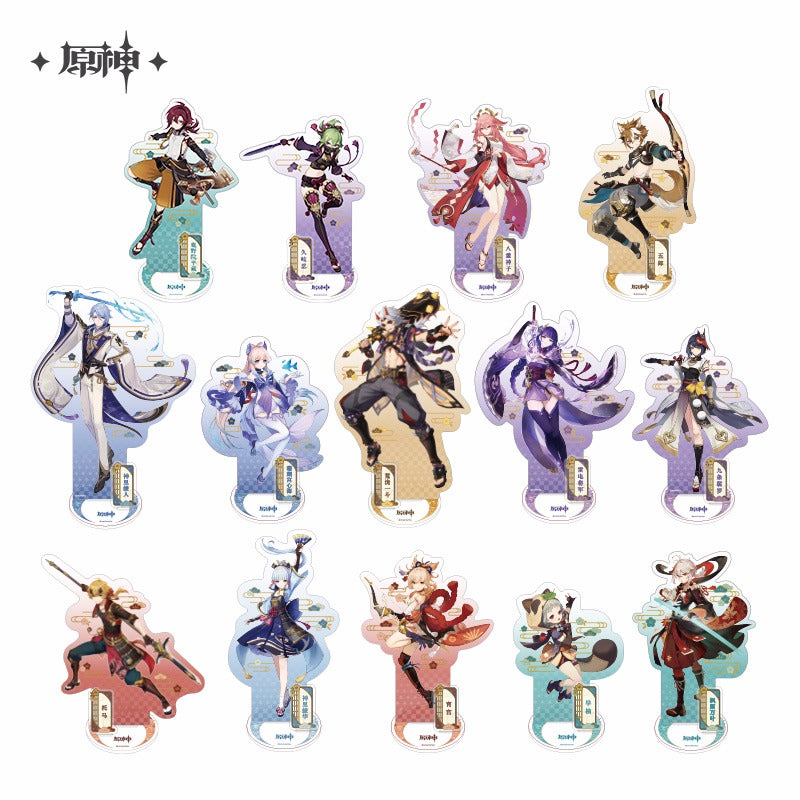 Genshin Impact Inazuma Acrylic Character Stands