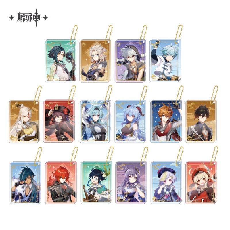 Genshin Impact Acrylic Character Keychain