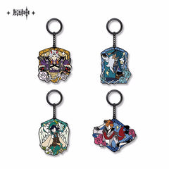 Genshin Impact Earthly Dialogue Series Metal Keychain
