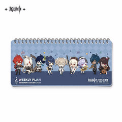 Genshin Impact Symphony Into a Dream Weekly Planner
