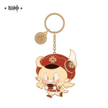 Load image into Gallery viewer, Genshin Impact Metal Keychain Multiple Characters
