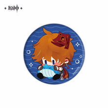 Load image into Gallery viewer, Genshin Impact Plush Character Badges
