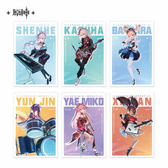 Genshin Impact 2022 Online Concert Series Post Card Set