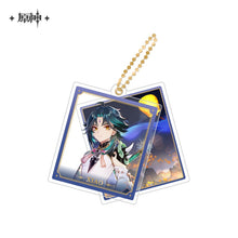 Load image into Gallery viewer, Genshin Impact World Of Genshin Themed Acrylic Keychain
