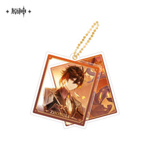 Load image into Gallery viewer, Genshin Impact World Of Genshin Themed Acrylic Keychain
