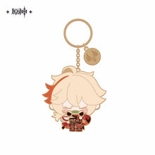 Load image into Gallery viewer, Genshin Impact Metal Keychain Multiple Characters
