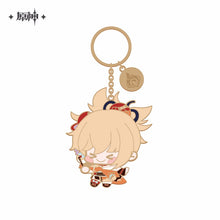 Load image into Gallery viewer, Genshin Impact Metal Keychain Multiple Characters
