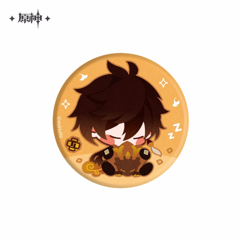 Genshin Impact Plush Character Badges