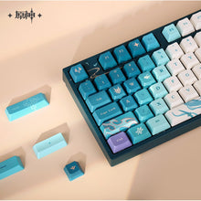 Load image into Gallery viewer, Genshin Impact Xiao Mechanical Keyboard Hot Swappable Preorder
