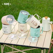 Load image into Gallery viewer, Genshin Impact Camping Series Stainless Steel Cup With Coaster
