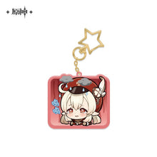 Load image into Gallery viewer, Genshin Impact Acrylic Emoticon Keychain
