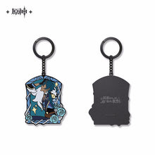 Load image into Gallery viewer, Genshin Impact Earthly Dialogue Series Metal Keychain
