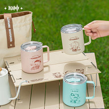 Load image into Gallery viewer, Genshin Impact Camping Series Stainless Steel Cup With Coaster
