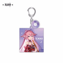 Load image into Gallery viewer, Genshin Impact 2022 Online Concert Series Character Keychain
