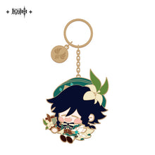 Load image into Gallery viewer, Genshin Impact Metal Keychain Multiple Characters
