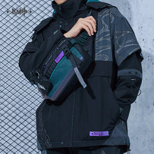 Load image into Gallery viewer, Genshin Impact Xiao Themed Messenger Bag
