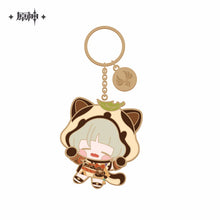 Load image into Gallery viewer, Genshin Impact Metal Keychain Multiple Characters

